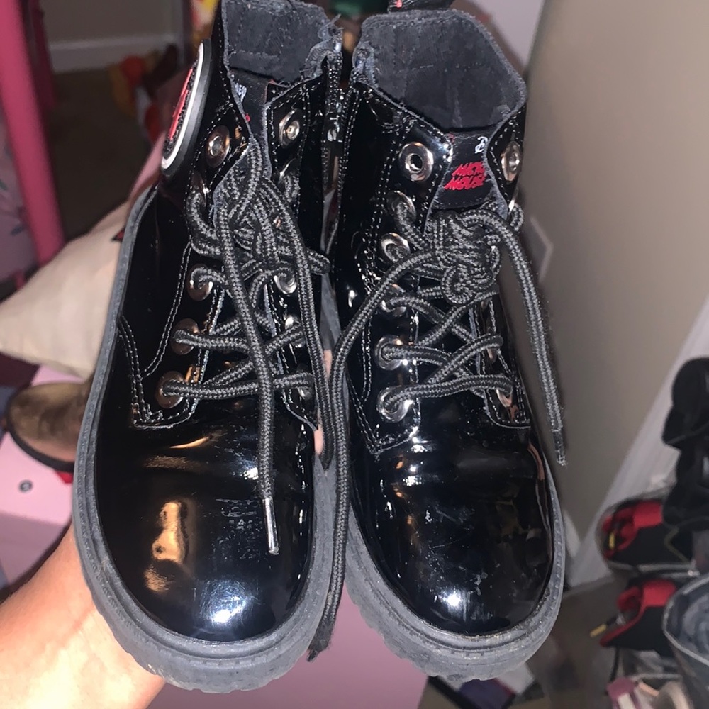 Zara Mickey Mouse boots size 29 us 13c